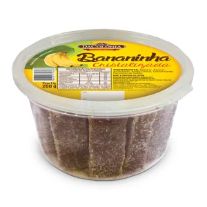 bananinha cristalizada da colônia