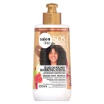 Creme para pentear SOS Cachos com óleo de rícino e queratina vegetal - Salon Line 300ml