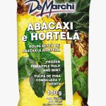 DEMARCHI Ananas und Minze Fruchtpüree – Polpa de Abacaxi e Hortelã, 100g